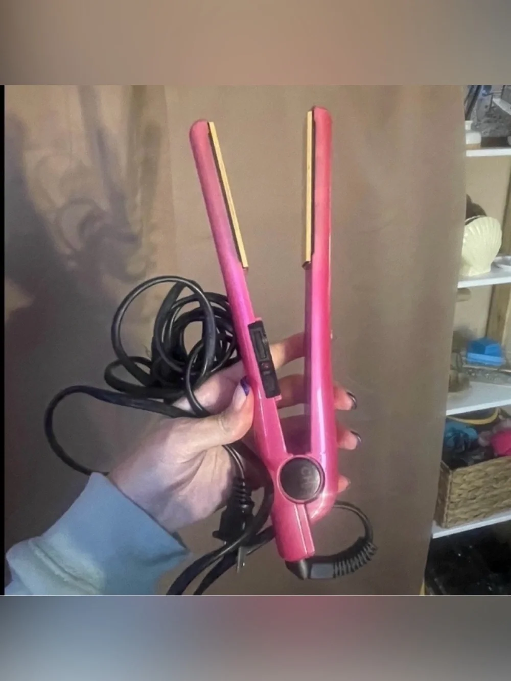 Chi pink hot tool straighter great used condition